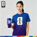 FIFA World Cup 2026™ Unisex Dry-Fit Jersey Blue-Purple Gradient FIFA World Cup 2026™ Double Wall Vacuum Tumbler 900ml (Blue & Purple) (MY ONLY)